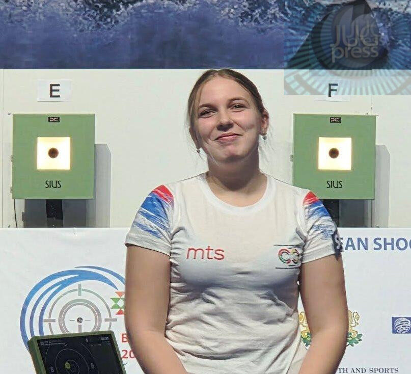 Leskovčanka Lena Ristić, takmičarka Streljačkog kluba “GT”, prvakinja ...